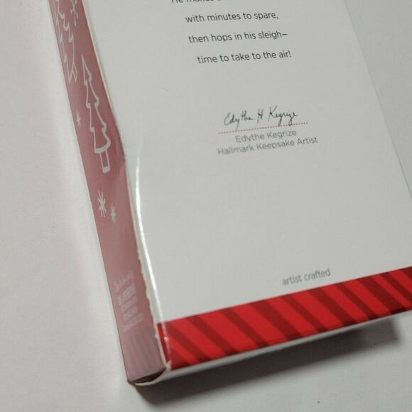 Hallmark Keepsake Christmas Ornament Santas Grandfather Clock 2014 Ornament Club - Picture 5 of 12